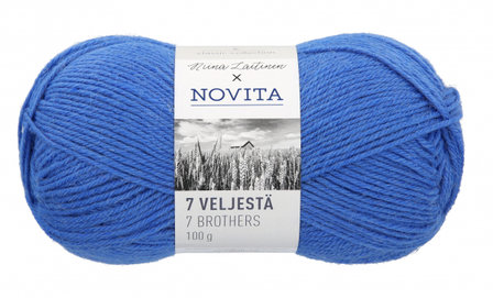 Novita 7 Veljest&auml; - 136 lobelia