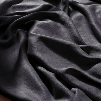 flake deep charcoal  - viscose