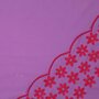 COTTON EMBROIDERY 1-SIDE BORDER - katoen